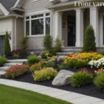 Front yard raised beds